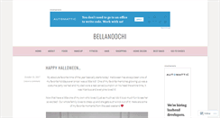 Desktop Screenshot of bellanoochi.com